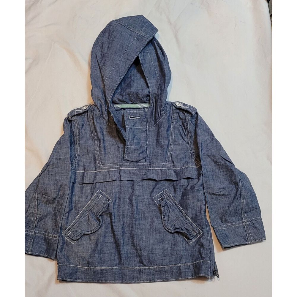 Gap Toddler‎ Pull Over Denim  Jacket 3t